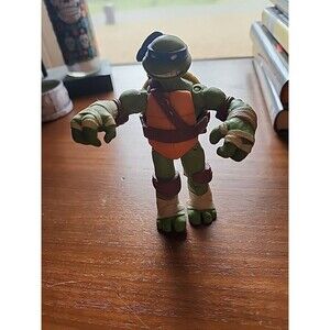 Teenage Mutant Ninja Turtles LEONARDO Action Figure 2012 4.5" TMNT Toy Plastic